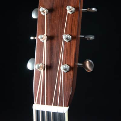 Bourgeois 2018 Large Soundhole Aged Tone OM, Torrefied Adirondack, Guatemalan RW, NAMM Show - VIDEO image 11