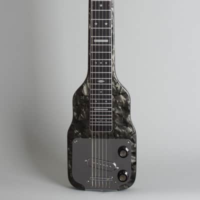 Magnatone G-70 Lap Steel Electric Guitar (1955), ser. #51321, original tweed hard shell case. image 1