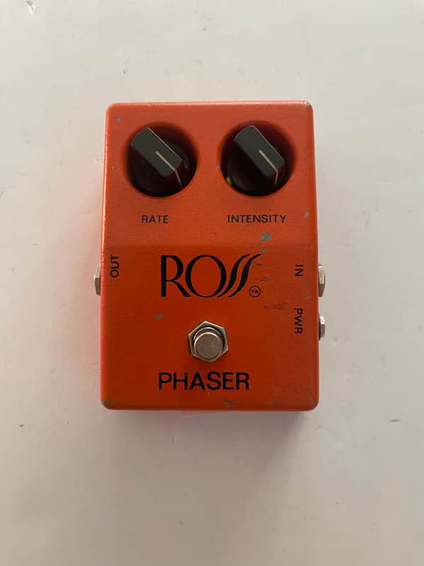 Ross Phaser Original Phase Shifter Vintage 1978 Guitar Effect Pedal image 1