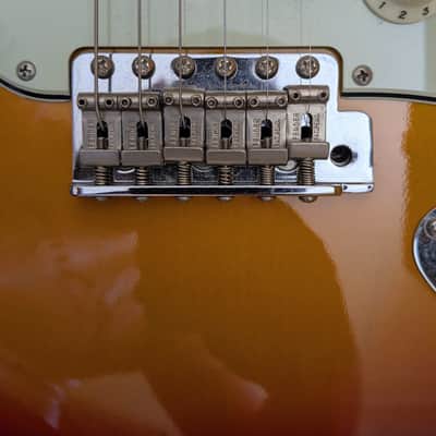 Fender Custom Shop Vintage Custom 1959 Stratocaster NOS 2018 - 3 Colour Chocolate Sunburst image 4