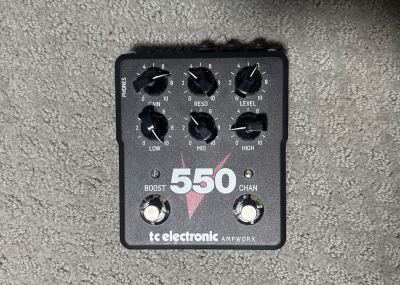 TC Electronic Ampworx Hi-Gain Series V550 2023 - Present - Black image 1