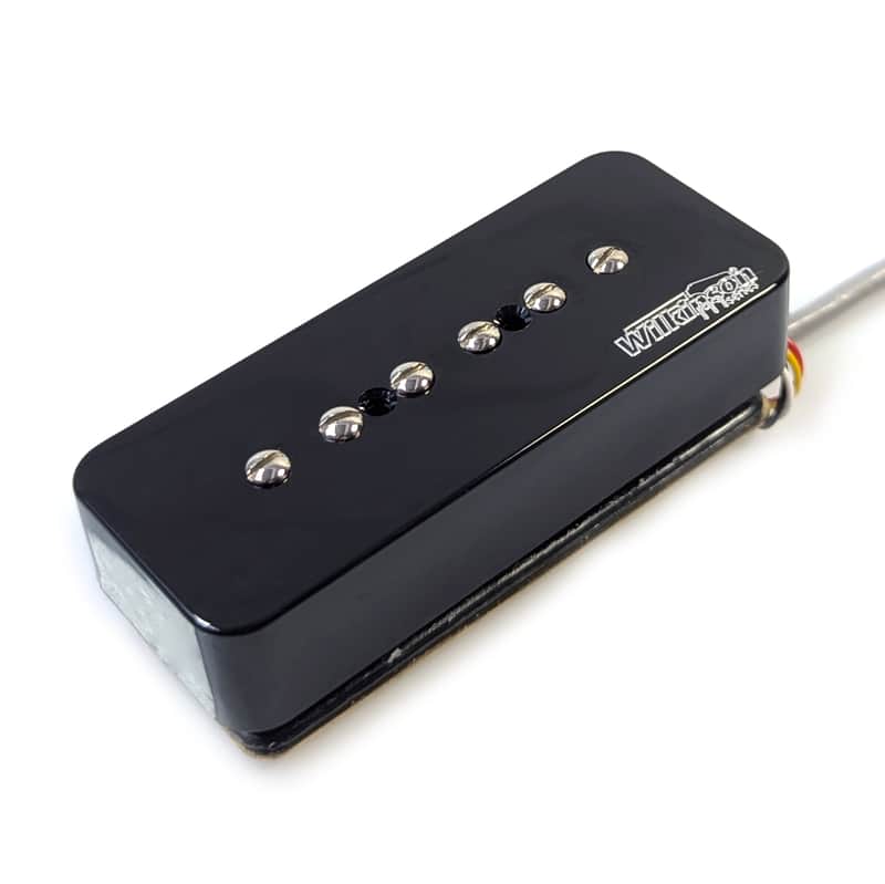 Fuzzy Duck™ Black Series Single Coil Pickups for Stratocasters (Middle) - Cream with Logo image 1