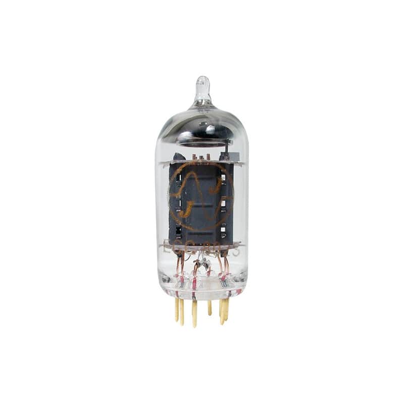 JJ Electronic ECC802S / 12AU7 Long Plate Gold Pin Preamp Tube image 1