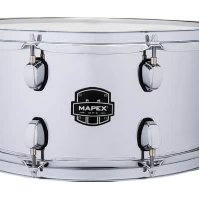 Mapex MPX 14x6.5 In. Steel Shell Snare Drum - Steel (MPNST4651CN) image 2