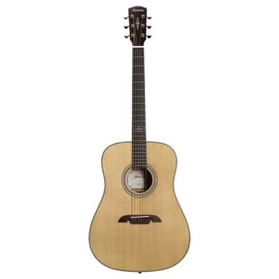 Alvarez Artist Series AD60 Herringbone Dreadnought Acoustic Guitar w/ GB (2026 - Natural) image 16