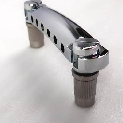 LP or SG Type Tailpiece NEW Chrome Blemished Blowout Posts & Bushings Included image 2