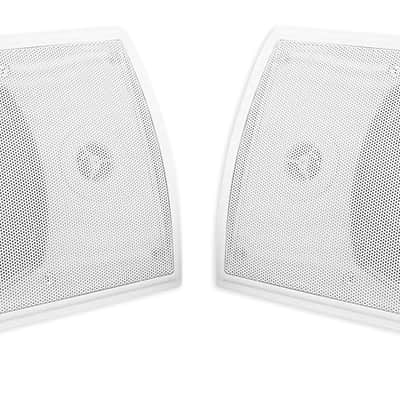 Rockville Rock Zone 8 Ch. Receiver+16) White 5.25" Wall Speakers For Restaurant image 7