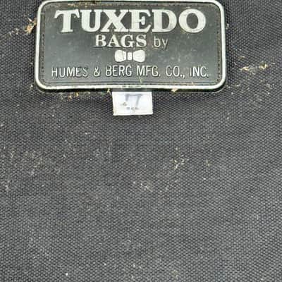 Ludwig Chrome Snare Drum 6.5 x 14" Vintage 80's Black & White Badge with Tuxedo Bag image 9