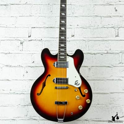 2000s Epiphone Peerless Casino Sunburst w/ Epi HSC (Professional Headstock Repair) image 3