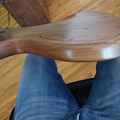 Warmoth Jazz Bass, Custom built solid walnut body! Wenge neck and ebony board, EMG's , Sweet! image 12
