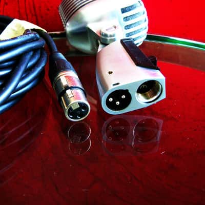 2000 era Shure 55SH dynamic cardioid microphone w Neutrik cable 55S 55SW 55 # 5 image 10