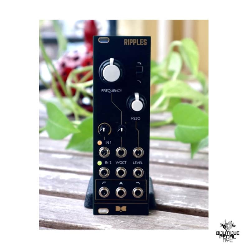 Dusty Clouds RIPPLES Alternative panel Matte Black / Gold, NO MODULE included (BPNYC) image 1