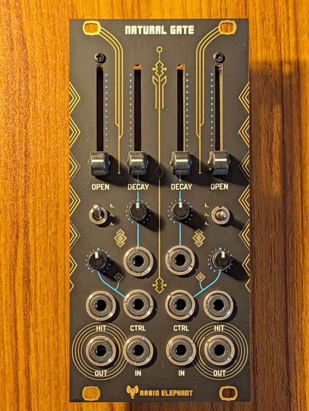 Rabid Elephant Natural Gate LPG Eurorack Module - Black image 1