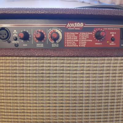 Yorkville Acoustic Master AM100 - Wine Tolex image 11