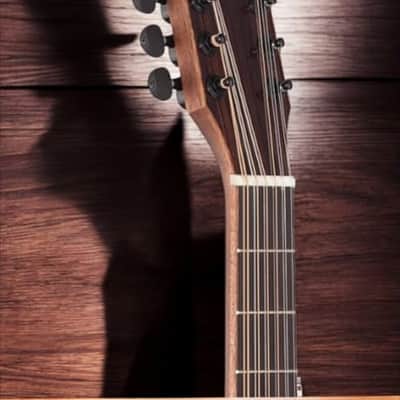 Washburn Comfort Series WCG15SCE12 Grand Auditorium Cutaway Acoustic-Electric  w/ Solid Sitka Spruce, B-Stock image 13