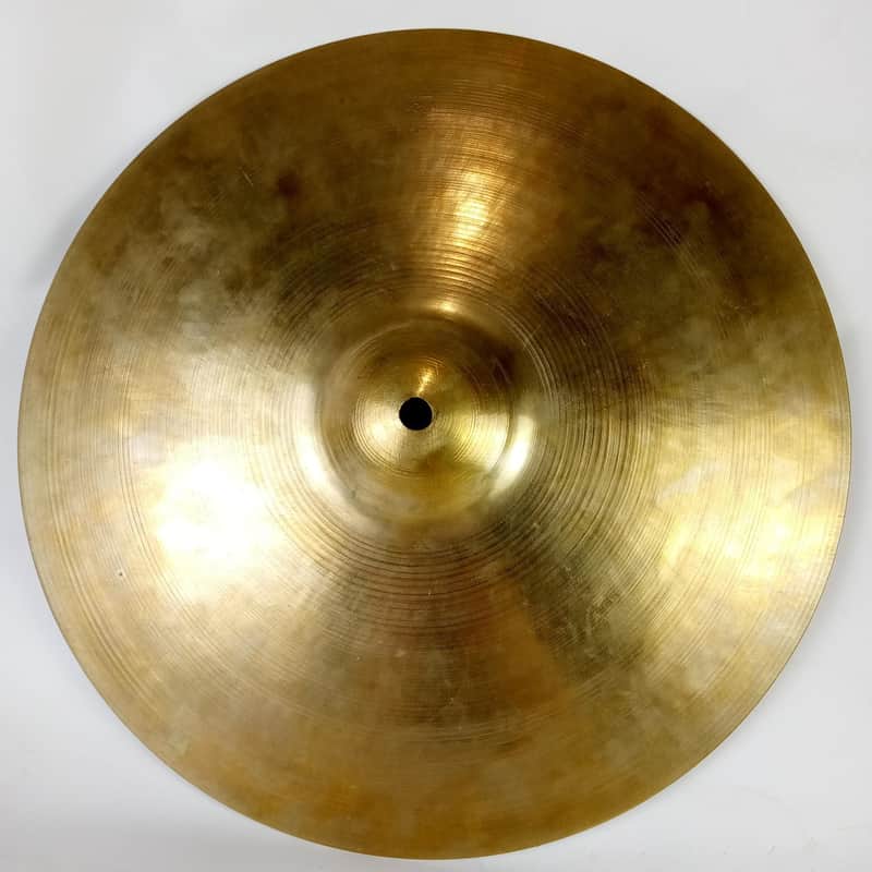 Zildjian 15 3/32"908g 50s Hi-Hat Cymbal Paper-Thin Avedis USA Vintage B20 Bronze image 1