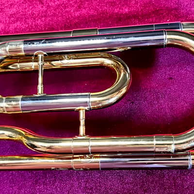 Yamaha YSL-448 G Tenor Trombone w/ F Attachment!🔥 Beautiful 🔥 image 15