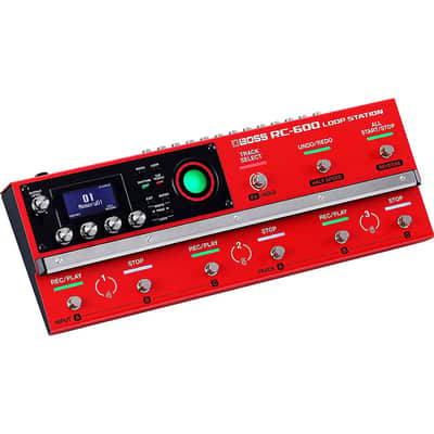 Boss RC-600 Loop Station Effects Pedal Red image 2