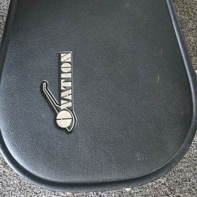 1994 Ovation Adamas II 1685-5 12-String Black OHSC Rare USA Made image 8