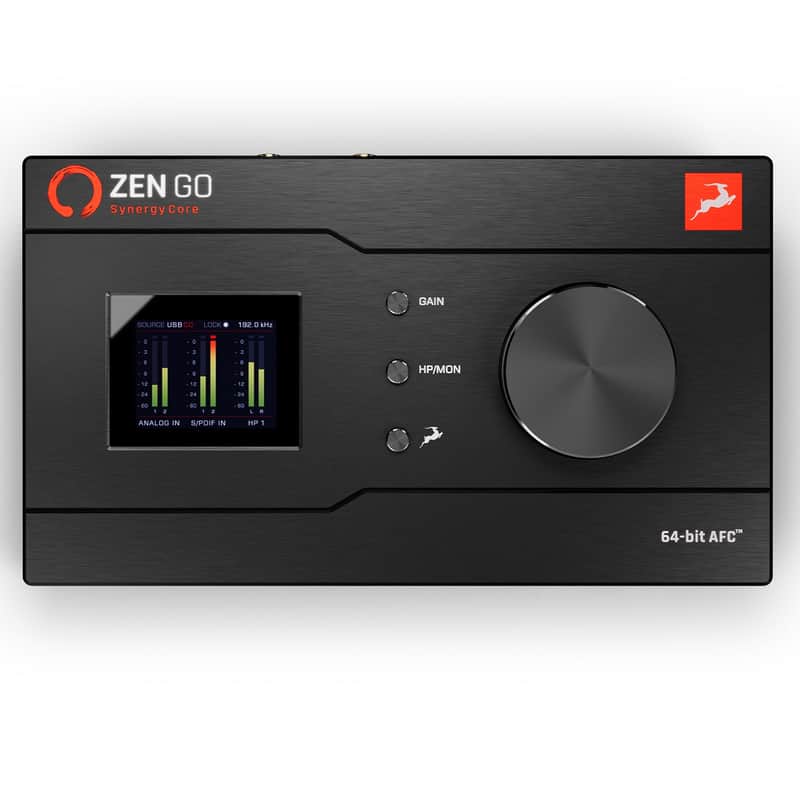 Antelope Audio Zen Go Synergy Core Thunderbolt 3 Bus-Powered Audio Interface image 1