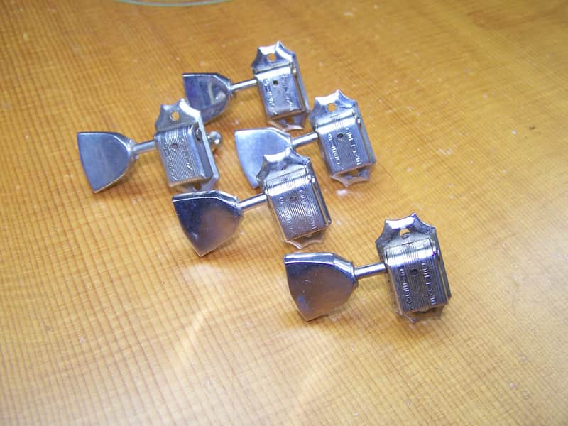 Kluson "Gibson Deluxe" guitar tuners w/tulip buttons D-169400 60s/70s image 1