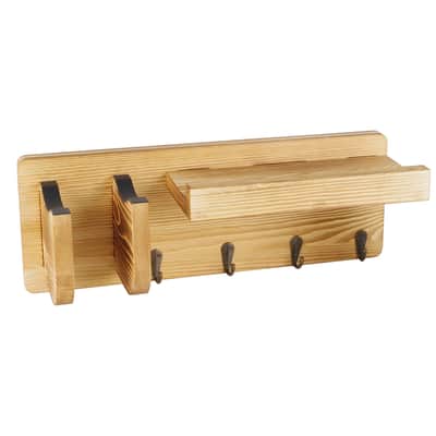 Multifunctional Guitar Wall Hanger Guitar Holder  with Storage Shelf,Pick Holder,4 Hooks,price include the import duty for US buyer image 6