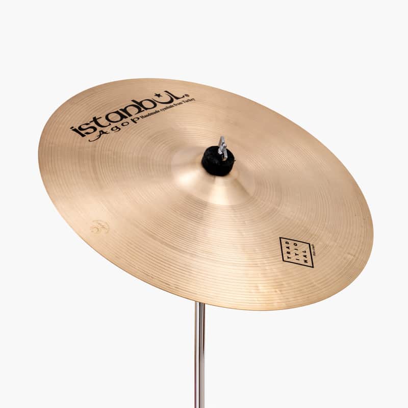 Istanbul Agop Traditional Series Thin Crash Cymbal, 17” image 1
