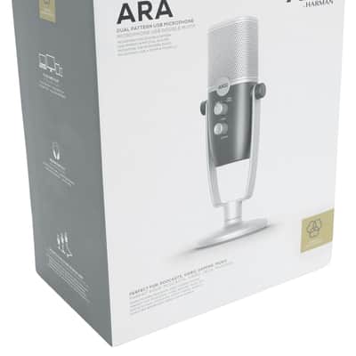 AKG ARA C22-USB Dual Mode Condenser Microphone+Stand 4 Recording/Podcast/Gamer image 10