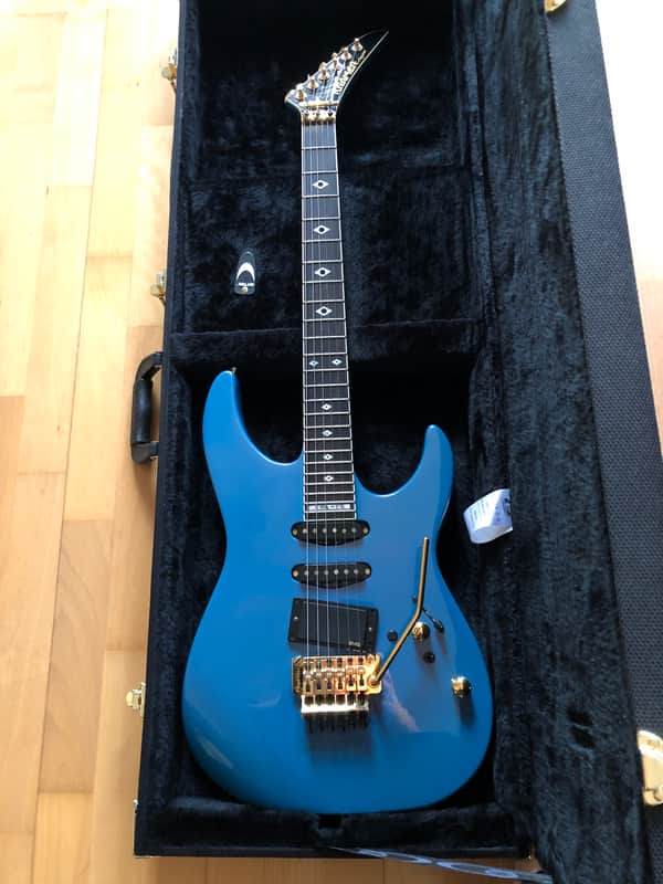 Kramer Stagemaster Deluxe 1987 Blue American image 1