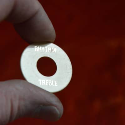 Gibson real vintage 1970s Les Paul/SG switch ring/poker chip*mint condition* image 6