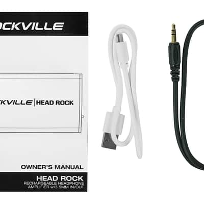 Rockville HeadRock Battery Powered 16 ohm – 300 ohm Headphone Amplifier Amp image 12