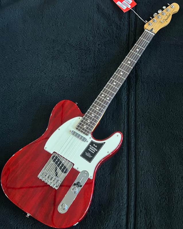 Fender Player II Telecaster 2025 - Transparent Cherry / 5lbs. 13.4oz. !!! #MX25017553 image 1