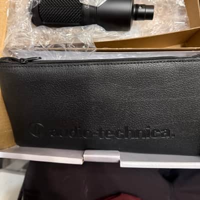 Audio-Technica AT2020 Large Diaphragm Cardioid Condenser Microphone 2010s - Black image 3