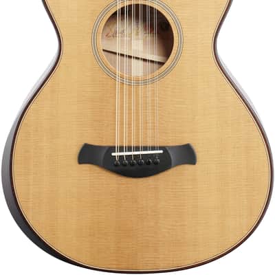 Taylor Builder's Edition 652ce Grand Cutaway Acoustic-Electric Guitar, 12-String (with Case), Natural image 3
