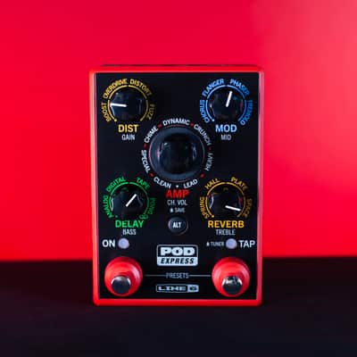 Line 6 POD Express 2024 - Present - Red / Black image 1