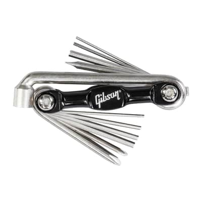 Gibson ATMT-01 Multi-Tool for Guitar - Truss Rod Wrench, Allen Wrench, Screwdriver image 9