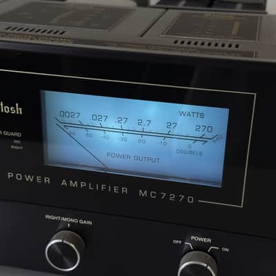 McIntosh MC7270 Digital Dynamic Stereo Power Amplifier image 7
