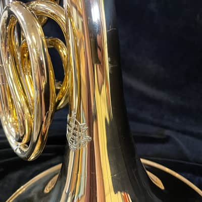 Beautiful Gold Brass Alexander 103 Double Horn image 5