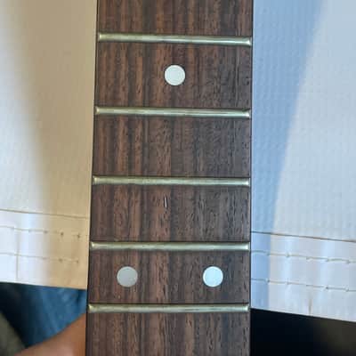 2001 Made in Japan Fujigen Ibanez RG570 Wizard 24 Fret Guitar Neck Floyd Ready Bubinga Stripe image 13