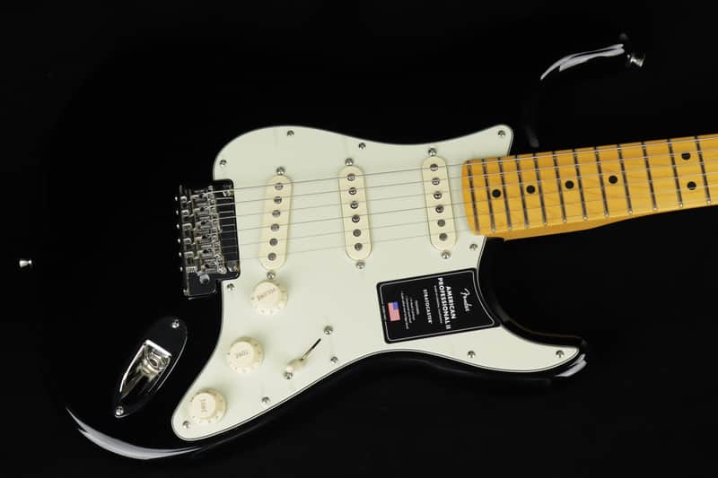 Fender American Professional II Stratocaster - MN BK (#177) image 1