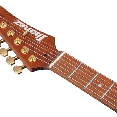 Ibanez LB1 WH Lari Basilio Signature Electric Guitar. White with Case image 8