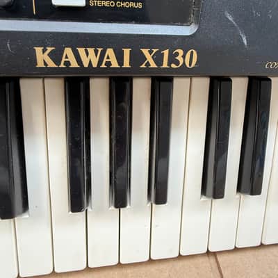 Kawai X130 61-Key Electronic Keyboard Non-Working For Parts or Repair No Power Adapter image 9
