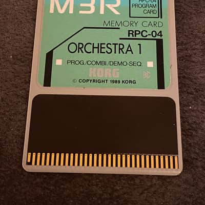 Korg RPC-04 Orchestra 1 Memory Card for M3R