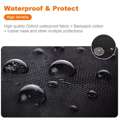40" 41" Acoustic Guitar Gig Bag | Soft Padded Case with 5mm Thick Foam | Heavy-Duty Waterproof Oxford Material & Multiple Carrying Options image 3