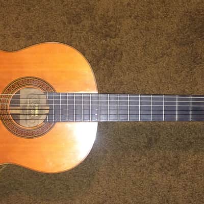 Yamaha G 100 A Classical Guitar 70's Natural Nippon Gakki image 1