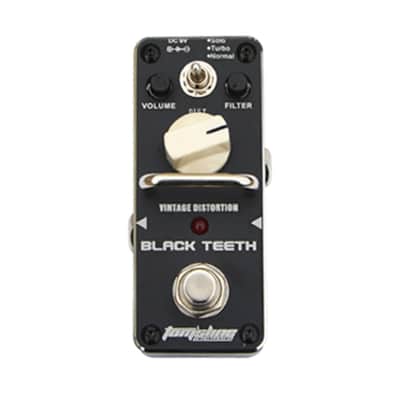 Tom's Line Engineering ABT-3 Black Teeth Vintage Distortion Guitar Effects Pedal image 1