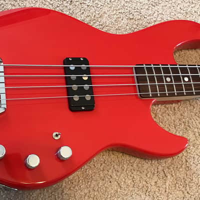 G&L L-1000 Bass 2015 Fullerton Red w/ Alnico MDF image 7