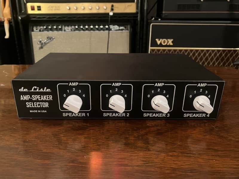 de Lisle Amp-Speaker Selector V2 Cabinet Signal Router Switcher image 1