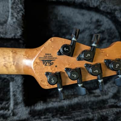 Ernie Ball Music Man Rabea Massaad Signature Sabre 2024 - Present - Vileblood Burst image 22