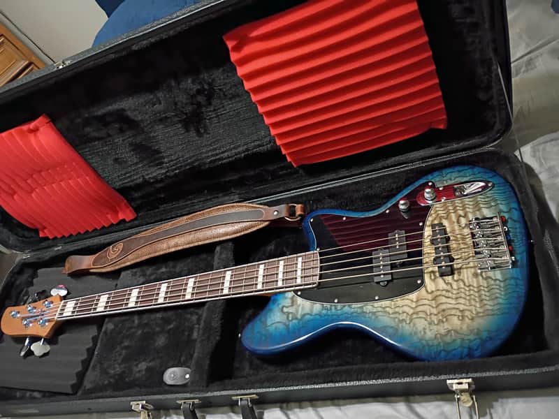 Ibanez TMB405TA-CBS Standard Talman Bass 2024 - Present - Cosmic Blue Starburst